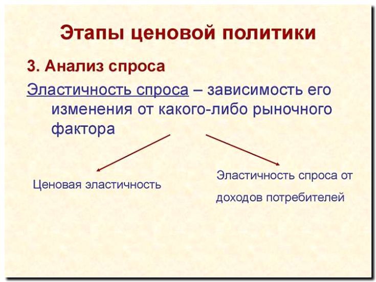 Реклама и продвижение анализа спроса и ценовой политики