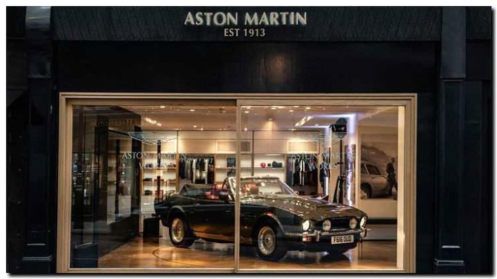 Реклама и продвижение Брендового магазина Автомобилей Aston Martin -