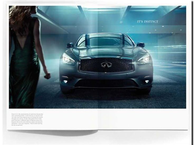 Реклама и продвижение Брендового магазина Автомобилей Infiniti -