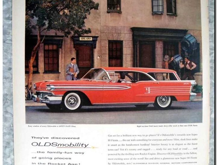 Реклама и продвижение Брендового магазина Автомобилей Oldsmobile -