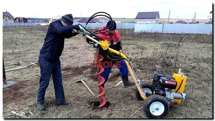 Реклама и продвижение бурения ям под столбы