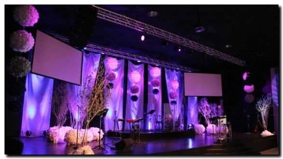 Реклама и продвижение декора сцены и площадок для ивентов