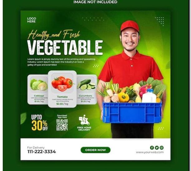 Реклама и продвижение доставки продуктов питания
