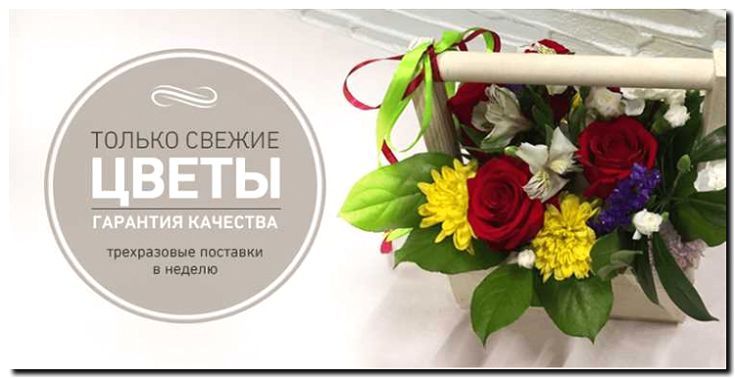Реклама и продвижение флористики и оформления цветами