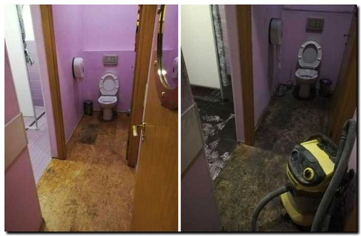 Реклама и продвижение генеральной уборки после затопления