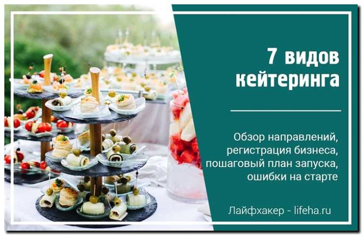 Реклама и продвижение кейтеринга и выездного обслуживания