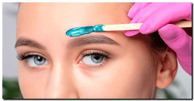 Реклама и продвижение коррекции бровей воском