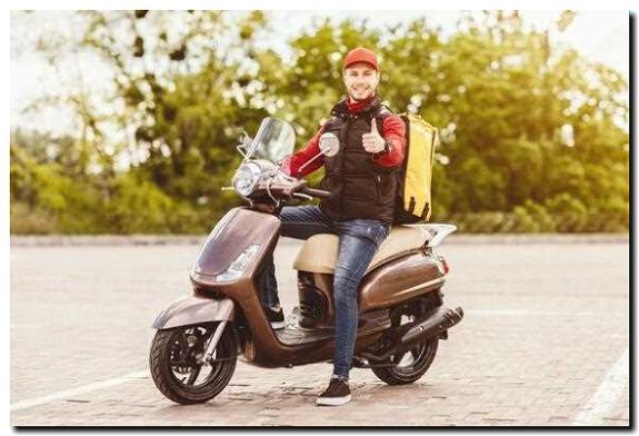 Реклама и продвижение Курьерской службы на скутерах