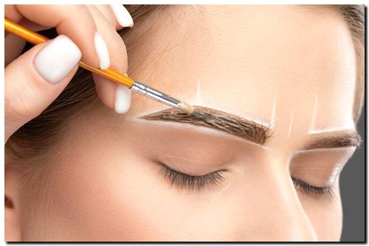 Реклама и продвижение окрашивания бровей хной