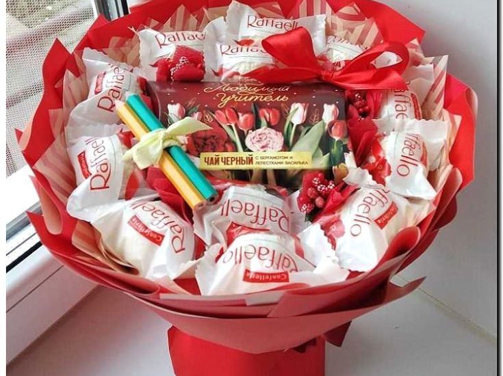 Реклама и продвижение продажи букетов из конфет и сладостей