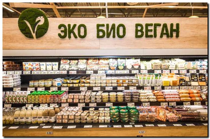 Реклама и продвижение продажи диетических и органических бакалейных товаров