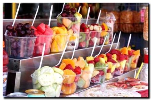 Реклама и продвижение продажи готовых фруктовых нарезок и салатов