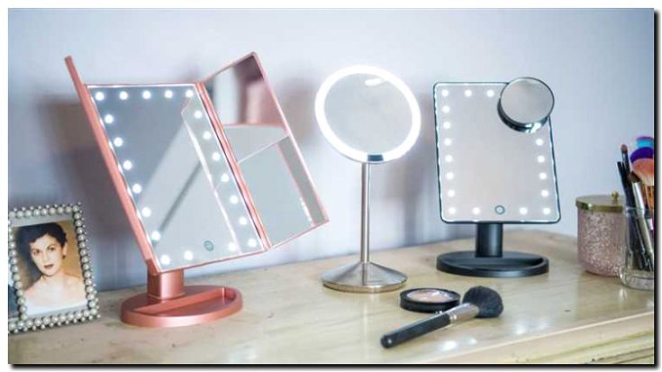 Реклама и продвижение продажи косметических зеркал с подсветкой