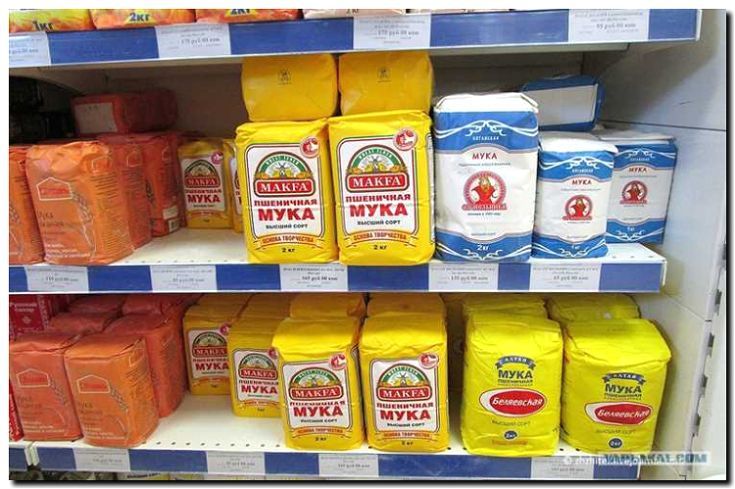 Реклама и продвижение продажи муки и мучных смесей