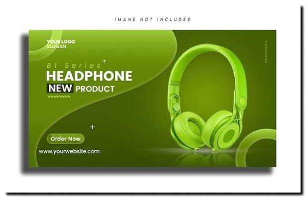 Реклама и продвижение продажи наушников