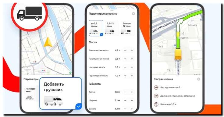 Реклама и продвижение продажи навигаторов для грузовиков