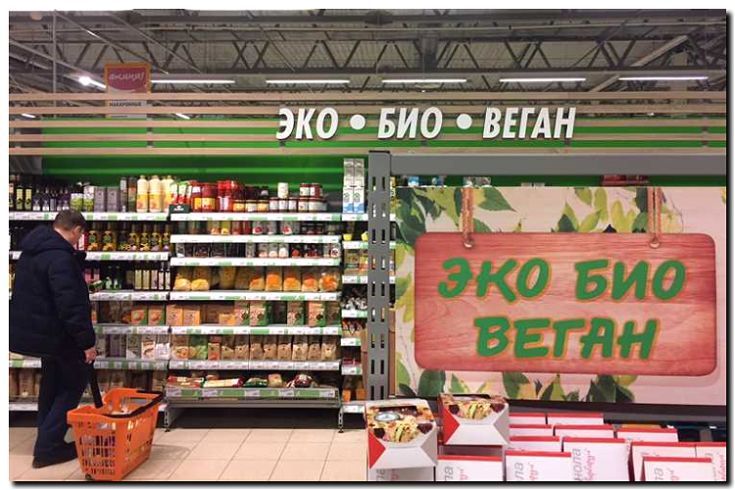 Реклама и продвижение продажи органических продуктов