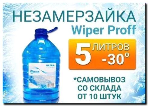 Реклама и продвижение продажи зимней автохимии (омывайки)