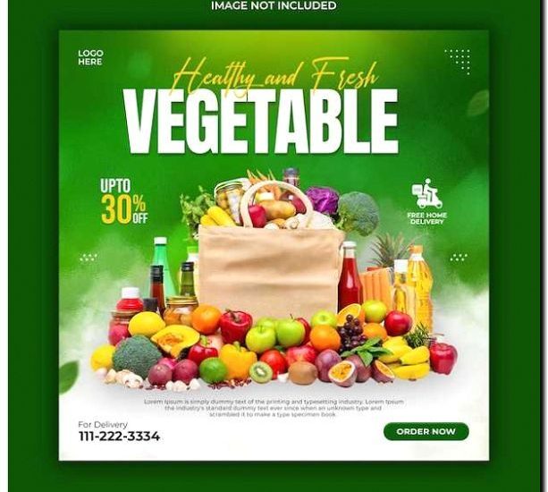 Реклама и продвижение продуктовых наборов и подписок на еду