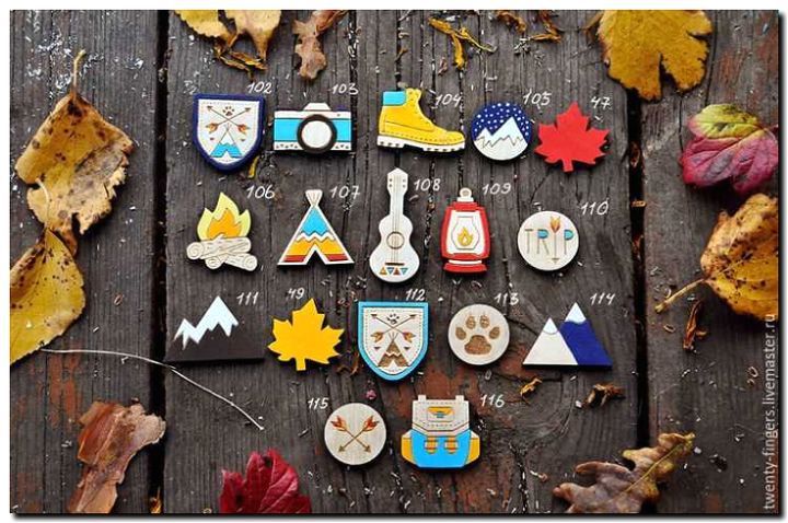 Реклама и продвижение производства и продажи брошей и значков