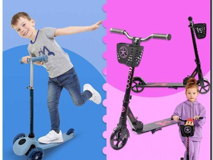 Реклама и продвижение производства и продажи детских самокатов и беговелов