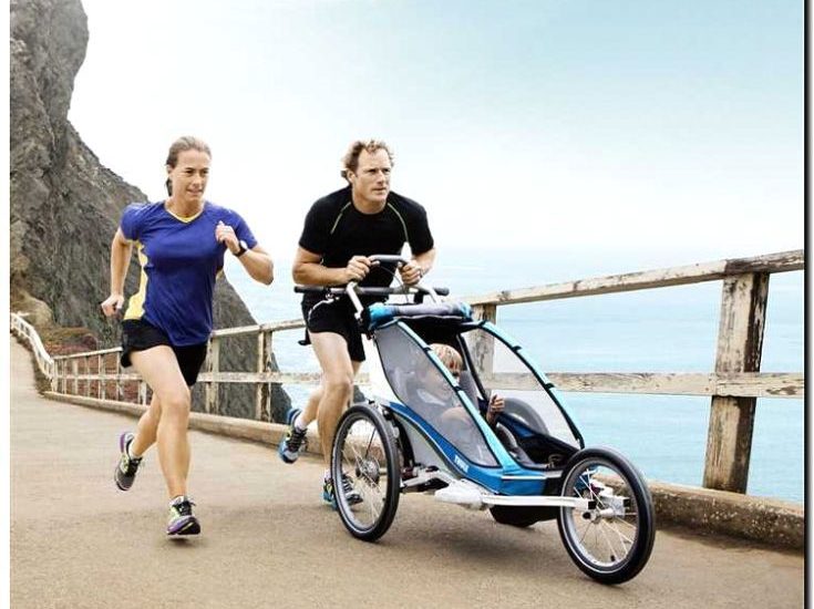 Реклама и продвижение производства и продажи колясок для бега