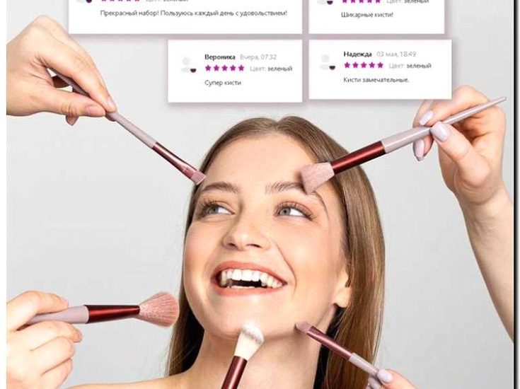 Реклама и продвижение производства и продажи обучающих наборов по макияжу