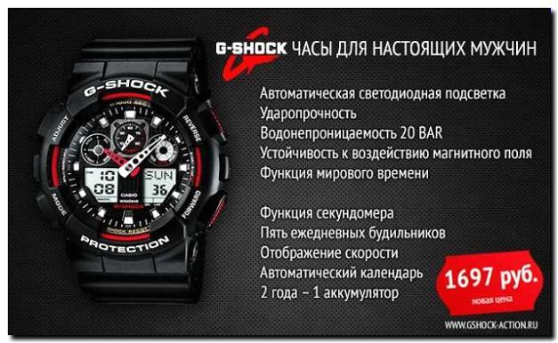 Реклама и продвижение производства и продажи водонепроницаемых часов