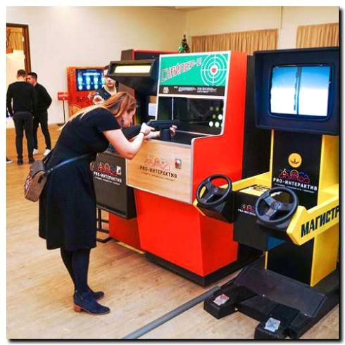 Реклама и продвижение производства игровых автоматов и аркадных аппаратов