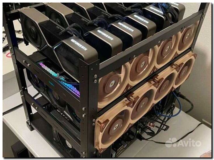 Реклама и продвижение производства майнинговых ригов и каркасов