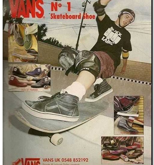 Реклама и продвижение производства одежды и обуви для скейт-культуры