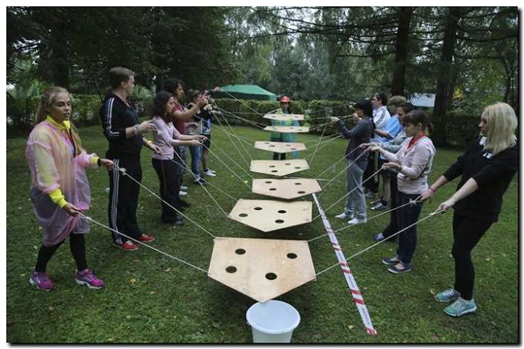 Реклама и продвижение Проведения командных квестов и игр