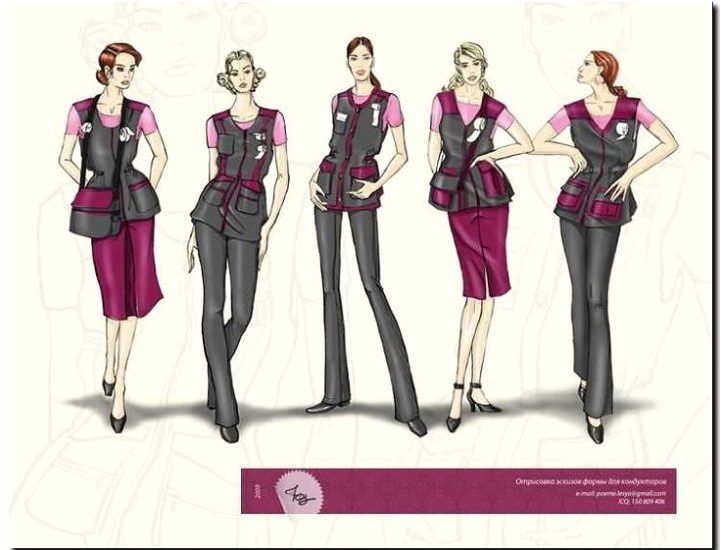 Реклама и продвижение разработки дизайна и моделей одежды