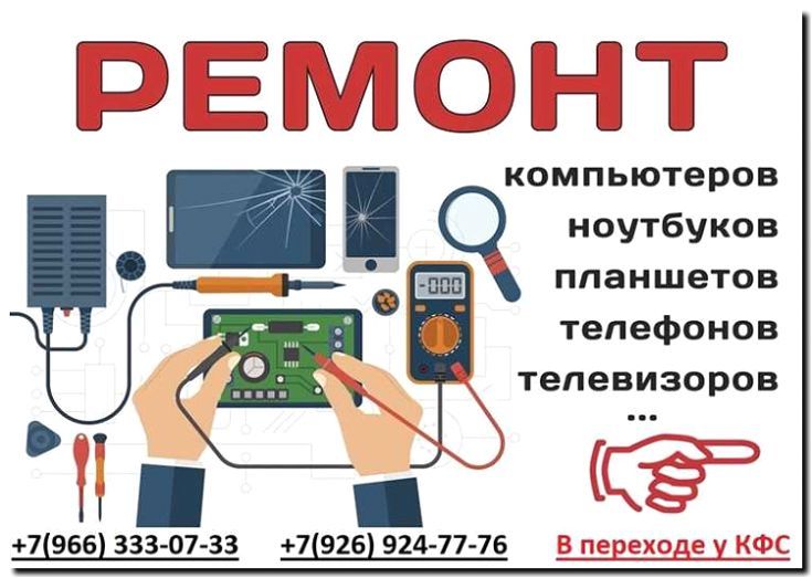 Реклама и продвижение ремонта электроники