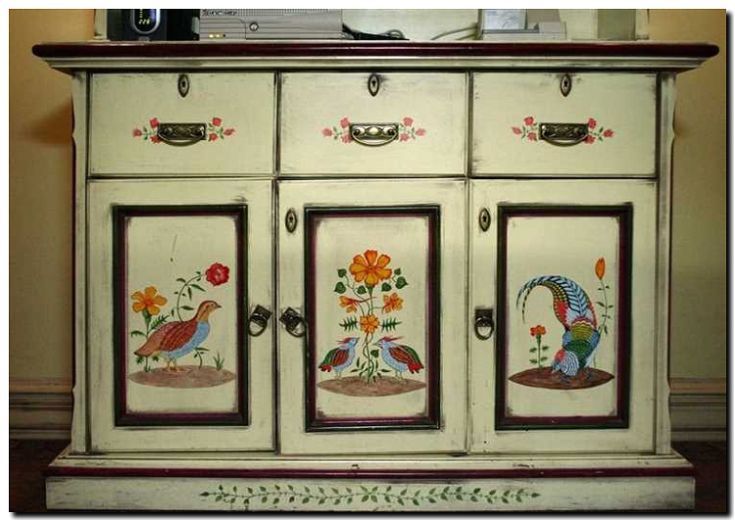 Реклама и продвижение росписи и декупажа мебели