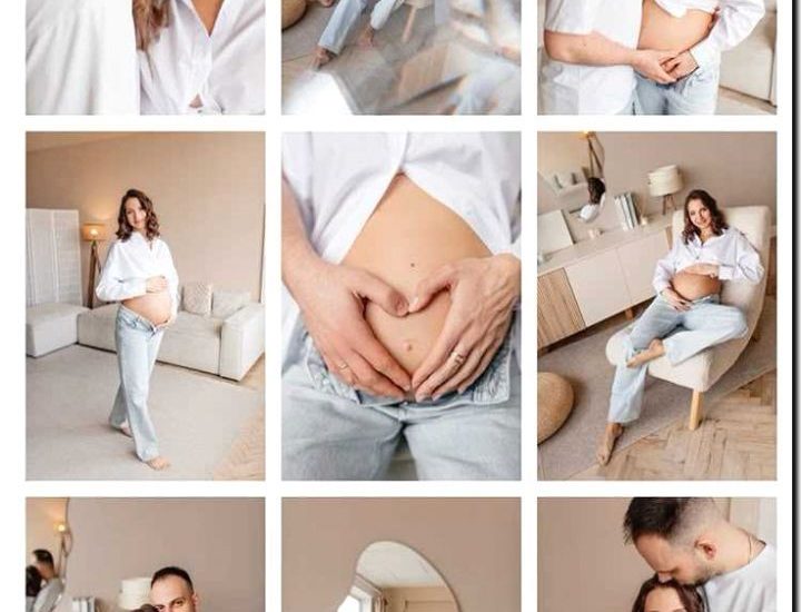 Реклама и продвижение съемки беременных и newborn
