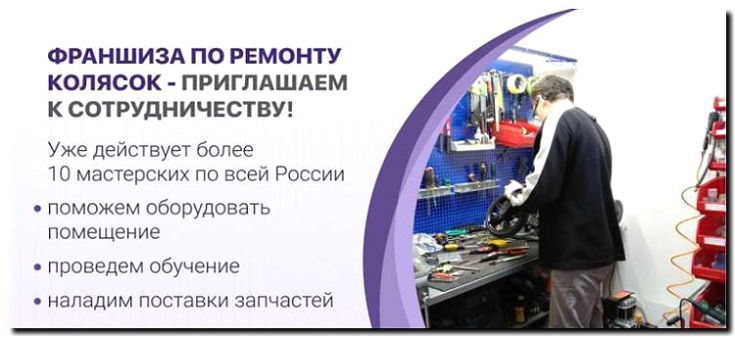 Реклама и продвижение сервиса по ремонту и обслуживанию колясок