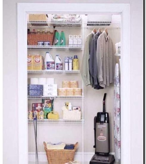 Реклама и продвижение уборки гардеробных и кладовых