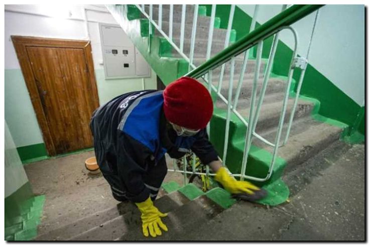 Реклама и продвижение уборки лестничных площадок