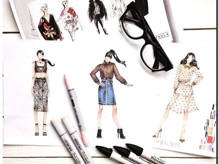 Реклама и продвижение уроков скетчинга и fashion-иллюстрации