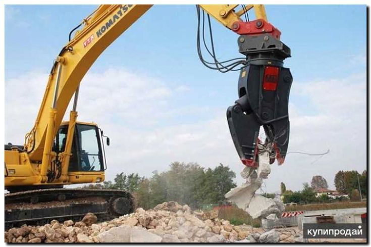 Реклама и продвижение услуг гидромолота и гидроножниц