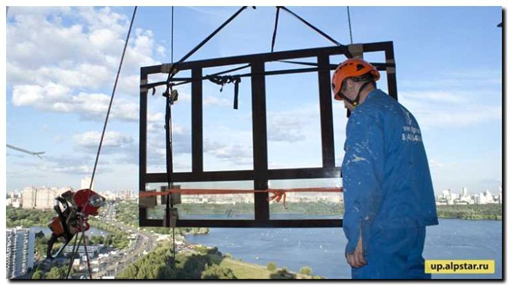 Реклама и продвижение услуг по подъему грузов на высоту (стройка