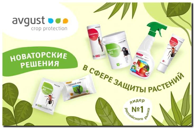 Реклама и продвижение выпуска средств защиты растений